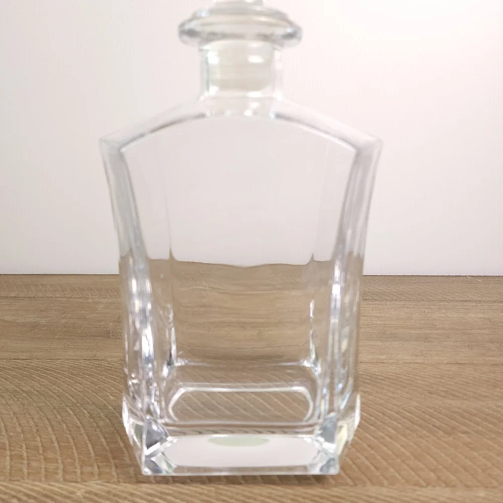 Godinger Crystal Whiskey‎ Decanter W/ Stopper Heavy Classic 25 oz